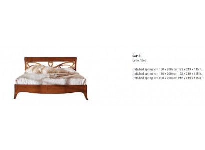 Tweepersoonsbed Bedden Bed Bekleding Hout Ontwerper Tweepersoons bedframe Bedframes Nieuw