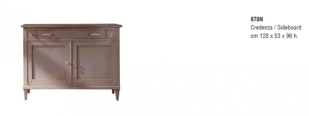 Klassieke dressoir console plank hout buffet ladekast ladekast kast Italië