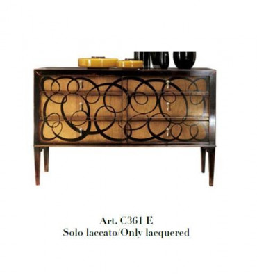 Kommode Stijl Hout Luxe TV-meubel Dressoir Kast Kapstok Sideboard