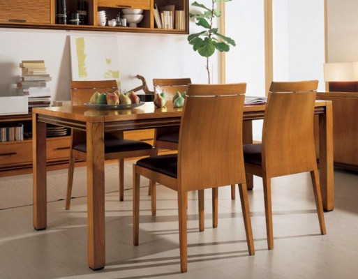 Tafel Eettafel Hout Eettafels Eetkamer Tafels Ontwerp Hout Luxe Meubels Italië