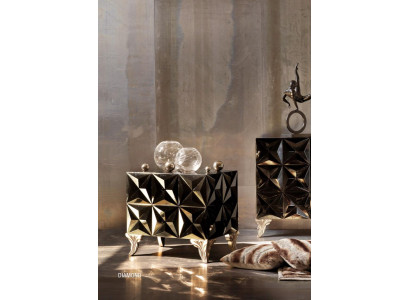 Nachtkastje Design Console Bijzettafels Slaapkamer Hout Luxe Consoles Nieuw