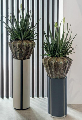 Bloemenvaas Decoratieve vazen Woonkamerdecoratie Stand Ontwerpen Bizzotto 2x
