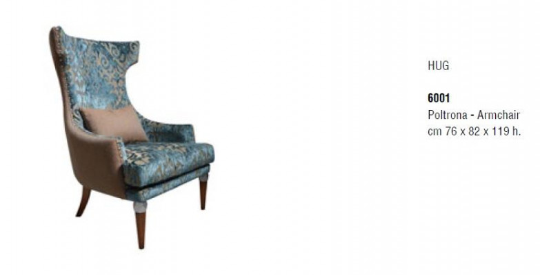 Fauteuil Bank Bank 1-zits Designerbanken Club Moderne gestoffeerde tv-lounge