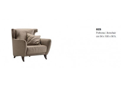 Ontspannen stof textiel lounge televisiestoel 1-zits fauteuil design stoel bekleding club nieuw