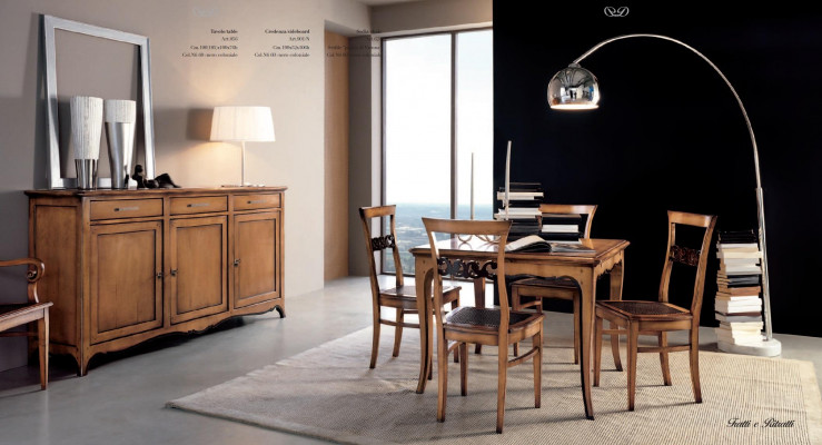 Tafels Massief houten tafel Nieuwe luxe eettafel Italiaans design meubels Inrichting
