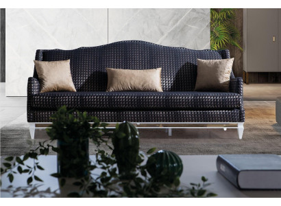 Designer Bankstel 3-zits Woonkamerbanken Grijze Bankstellen Luxe Stoffen Bankstellen Nieuw