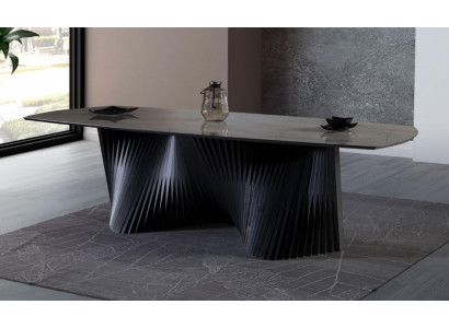 Eettafel Eetkamer Tafel Keukentafel Eetkamer Hout Zwart Tafel Luxe