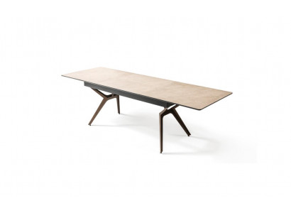 Eettafel keukentafel Uitschuifbaar design Modern Hout Grijs Tafel