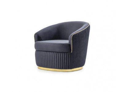 Designer Club Lounge Stoel blauw Relax voor Woonkamer Hotel Luxe Nieuw