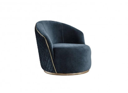 Luxe fauteuil gestoffeerd Relax Lounge Club meubels Design fauteuil Blauw nieuw