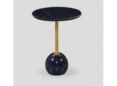 Zwartgouden bijzettafel Moderne woonkamer Marmeren salontafels