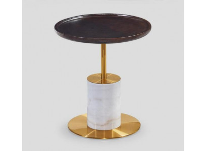 Ontwerper Witte koffietafel Luxe bijzettafel Stijlvol meubilair Tafel