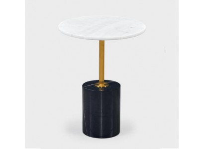 Luxe Zwarte Bijzettafel Woonkamer Bijzettafel Rond Vorm Nieuw