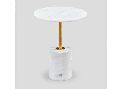 Witte ronde bijzettafel koffietafel woonkamertafels salontafels tafel