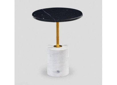 Zwarte Ronde Bijzettafel Luxe Tafel Ronde Woonkamer Salontafels
