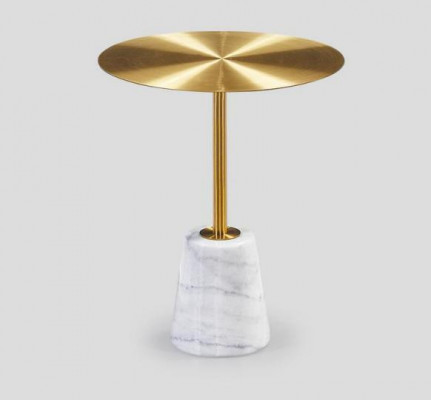 Ontwerper Hoogwaardige bijzettafel Ronde luxe bijzettafel