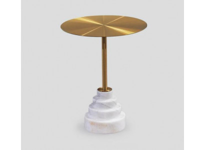 Moderne salontafel Luxe metalen bijzettafel bijzettafels Woonkamer Rond nieuw