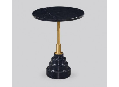 Bijzettafels Woonkamer Rond Modern Zwart Salontafel Luxe Marmeren Tafel