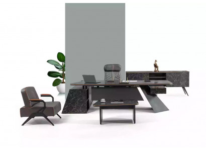 Werkkamer meubilair Kantoor meubelcollectie Werkplek set Bureau Nieuw