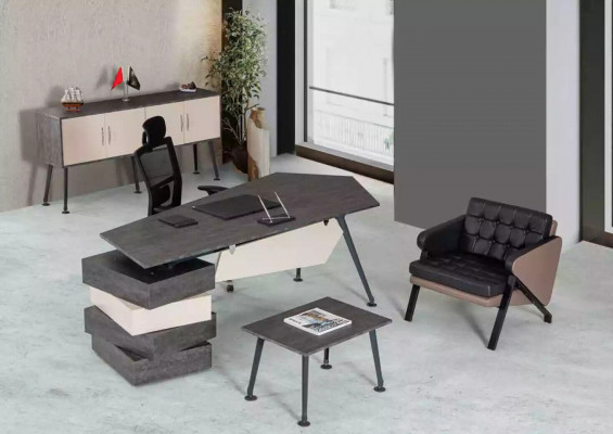 Kantoorset Bureau Kantoor Compleet 3-delig Kantoorinrichting Nieuw