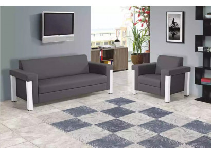 Kantoorinrichting thuiskantoor kantoormeubilair set designer 3+1 bankstel 2-delig