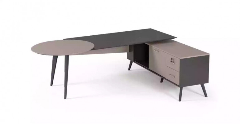 Modern kantoorset voor werkkamer Compleet design bureau meubels