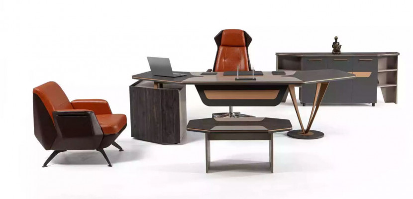 Hoekbureau Kantoor meubels Thuiskantoor Luxe meubels Modern Bureau Nieuw