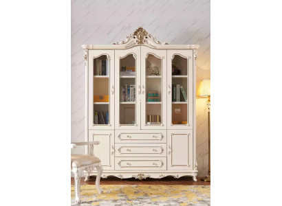 Wit boekenrek voor woonkamer klassieke meubels luxe meubels nieuw