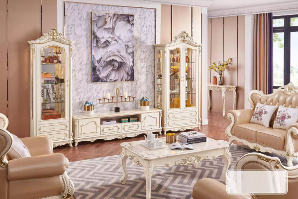 Woonkamerset Luxe tv-standaard 2x vitrine 3-delig nieuw Binnenruimte = Woonkamerset Luxe tv-standaard 2x vitrine 3-delig nieuw Interne ruimte