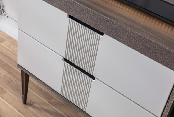 Luxe eetkamerset Exclusieve dressoir met 2x spiegelset Nieuwheid