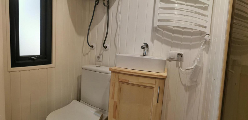 Campinghuis Tuinhuisje Houten huis Vakantiehuis Luxe 490cm Camping