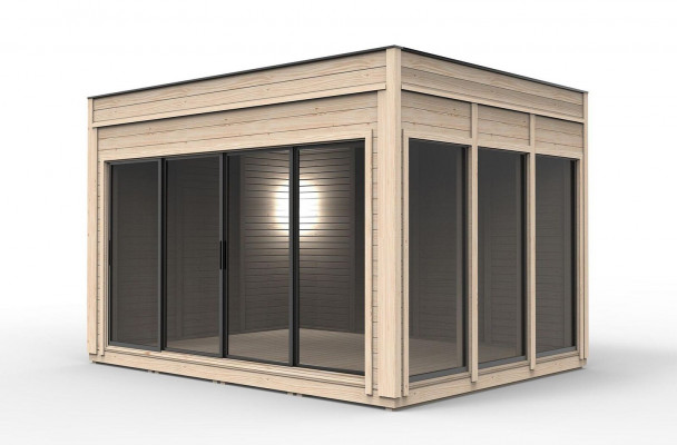 Campinghuis Houten huis Tuinhuis Campinghuisje Prefab huis 464cm