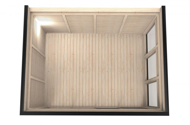 Campinghuis Houten huis Tuinhuis Campinghuisje Prefab huis 464cm