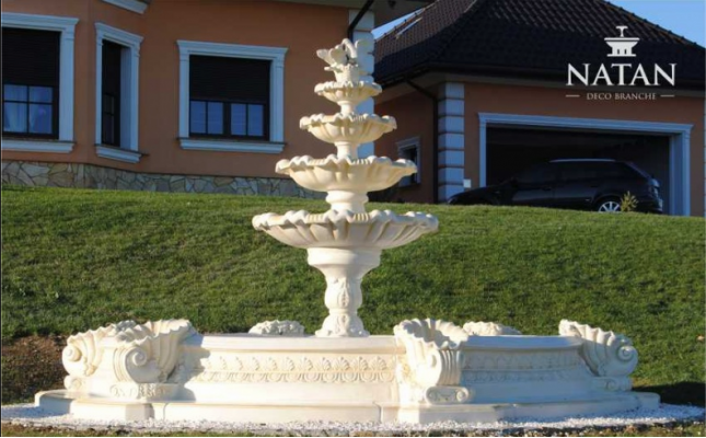 Bassin siervijver fontein sculptuur fontein tuin fontein vijver stad