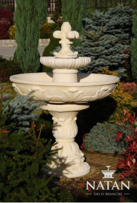 Zierbrunnen Fontein Fontein Decoratie Deco Tuin Fontaine Vijver FIORE