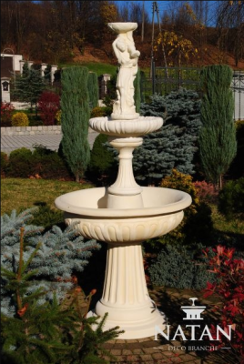 Fontein Tuinvijver Fontein 199cm Stenen fontein Tuin fontein Fontein Nieuw
