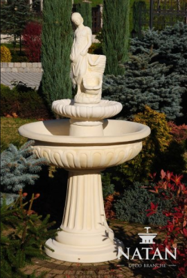 Fontein Tuinvijver Fontein 164cm Stenen Fontein Tuinfontein Fontein Nieuw