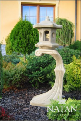 Lamp Buitenverlichting Tuin Terrassen Steen Sculptuur Figuur Licht Verlichting Nieuw