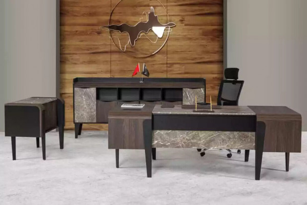 Bureau Meubel Bureau Tafel Marmer Imitatie Tafels Kantoorinrichting