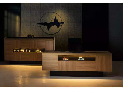 Ontwerper houten bureau kantoorinrichting luxe tafels kantoor nieuw