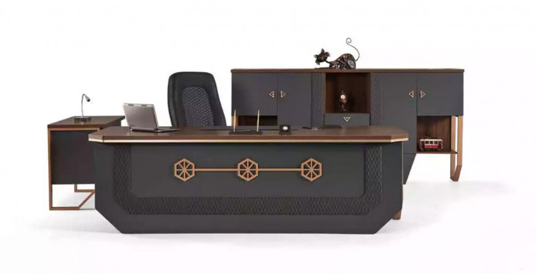 Bureaustoel luxe bureautafelcollectie bureaus 240x95cm