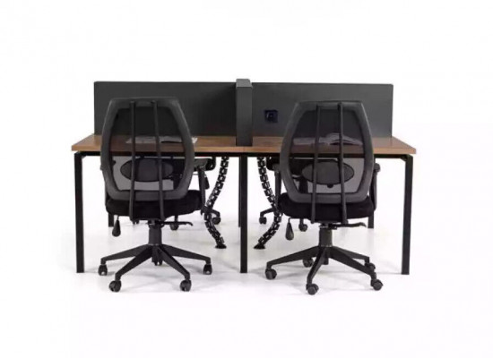 Werkkamermeubilair Bureau set Kantoor meubels Kantoor bureau Tafel Hout