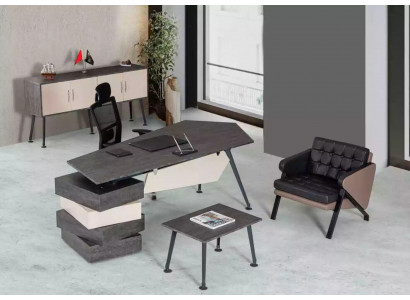 Meubels Tafels Bureau Werkkamer Houten Tafel Kantoor Inrichting Modern