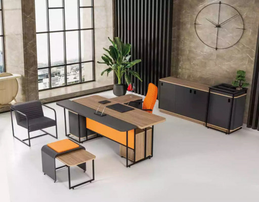 Hoekbureau Kantoor Moderne Ontwerp Nieuwe Meubels