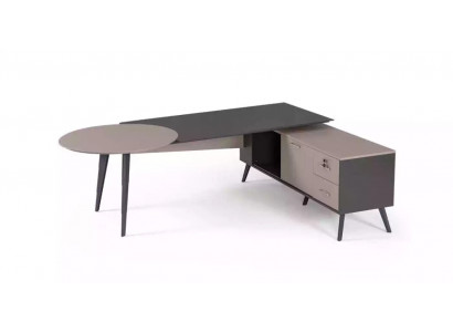 Kantoormeubilair Hoekbureau Modern Luxe Tafel Ontwerper Kantoorwerktafels