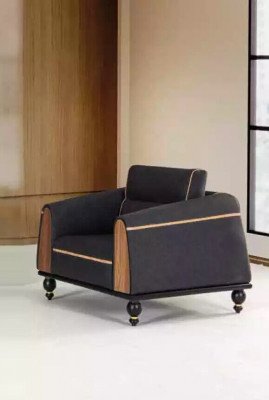 Designer fauteuil Nieuwe meubels Zwart Zitplaats Kantoor Luxe Gestoffeerde fauteuil