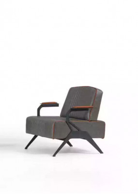 Luxe fauteuil stof thuiskantoor stoel kantoorinrichting textiel meubels nieuw
