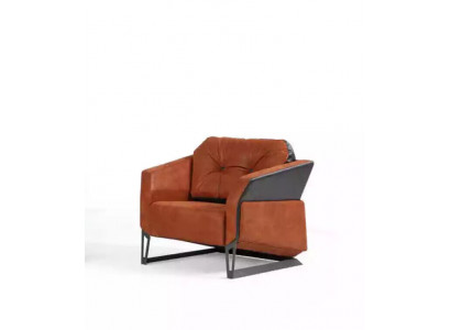 Kantoorstoel Luxe meubilair Kantoorinrichting Oranje zitting Nieuw