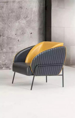 Kantoorstoel in moderne stijl, ontworpen voor de stoffering van textielmeubels.