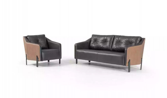Fauteuil voor kantoor Moderne ontwerp Bureaustoel Gestoffeerde stoel Textielmeubilair